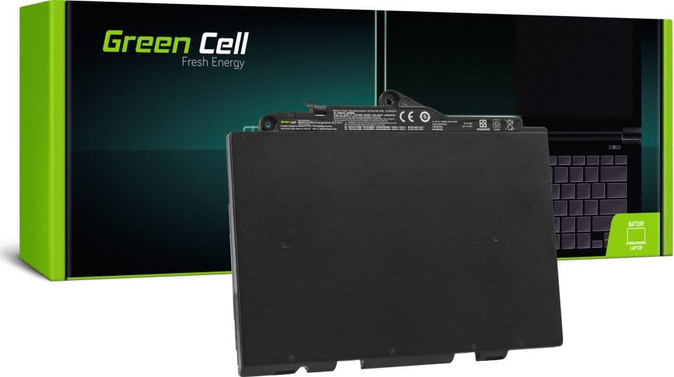 Bateri Green Cell SN03XL për HP EliteBook, 725 G3 820 G3 11.4V, 2800mAh