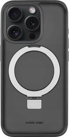 Kllapë telefoni Mobile Origin RingMag, për iPhone 15 Pro, me magnet, e zezë