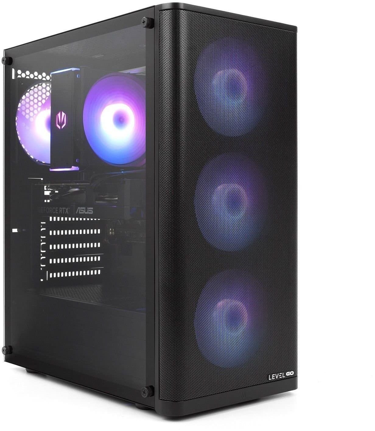 Kompjuter gaming desktop Level GO F14 Ultra 5, RTX 5060, 32GB RAM, 1TB SSD, i zi