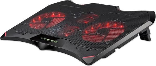 Mbajtëse për laptop Esperanza, e zezë
