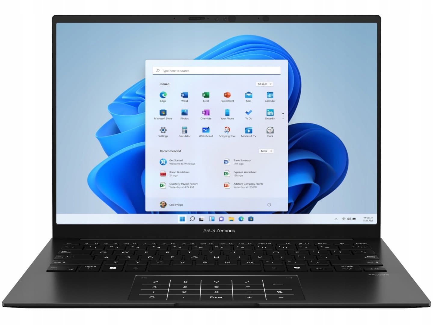 Laptop Asus Zenbook 14 UM3406GA, 14" OLED, Ryzen AI 7, 32GB 512GB, i zi