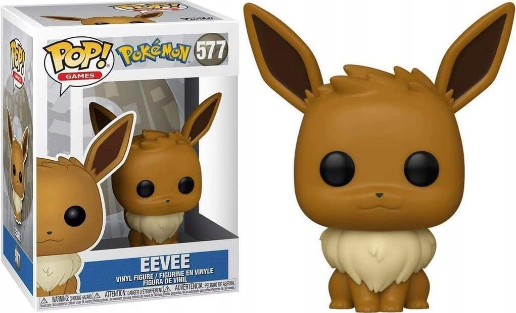 Figurinë dekorative Funko Pop Pokémon Eevee 557, shumëngjyrëshe, 1 copë