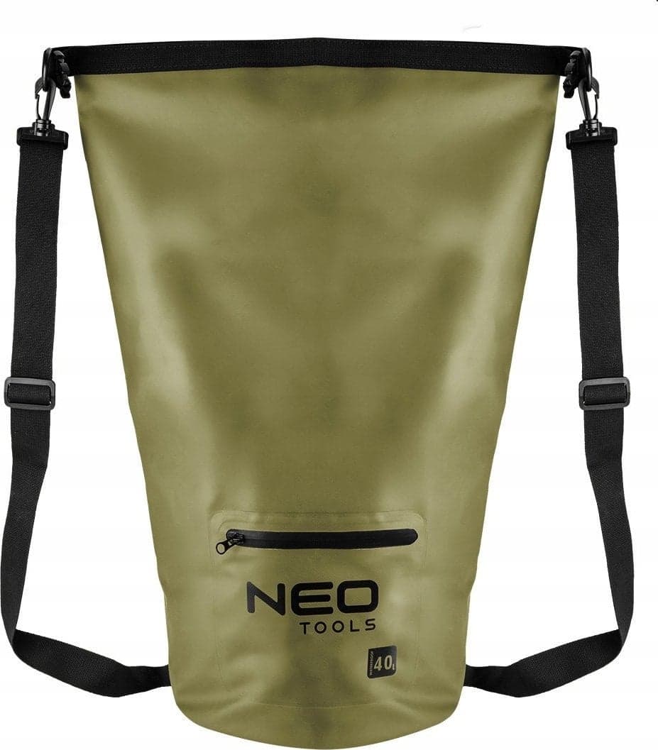 Çantë shpine e papërshkueshme nga uji Neo Tools 63-162, 40L, PVC, e zezë