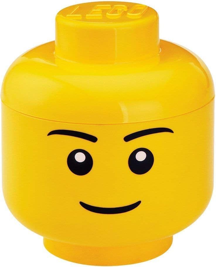 Lodër kokë magazinimi e madhe LEGO, e verdhë