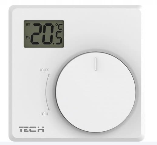 Termostat dhome Engo T P2.1z, 230V, me kabllo, i bardhë