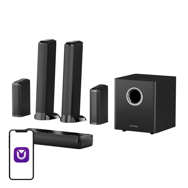 Soundbar Ultimea Apollo S90, 9.1 Dolby Atmos, Bluetooth 5.3, i zi