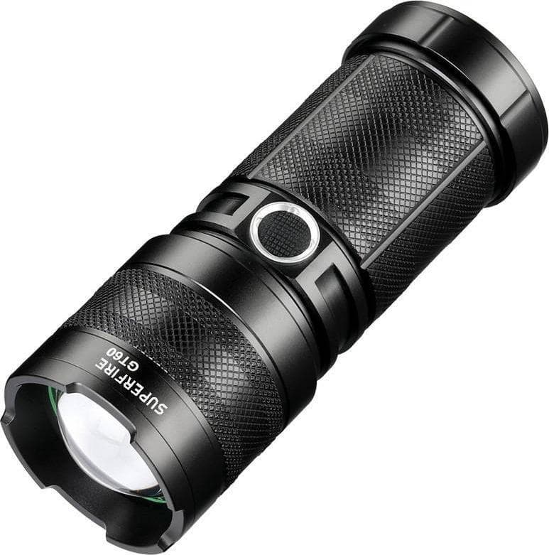 Elektrik dore Superfire GT60, 2600 lm, USB C, i zi