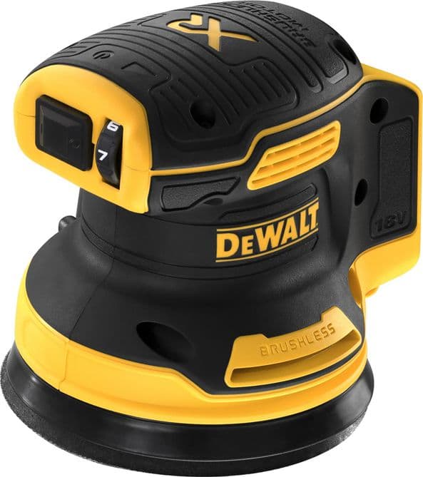 Lëmues orbital Dewalt DCW210NT, 18V, 125mm, pa kabllo