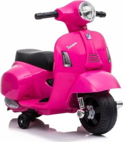 Motor elektrike për fëmijë Vespa GTS 300 Mini, me bateri, 4 km/h, rozë