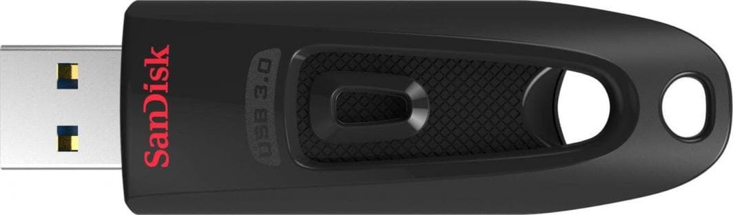 SanDisk Ultra USB 3.0 Flash Drive SDCZ48-128G-U46, 128 GB