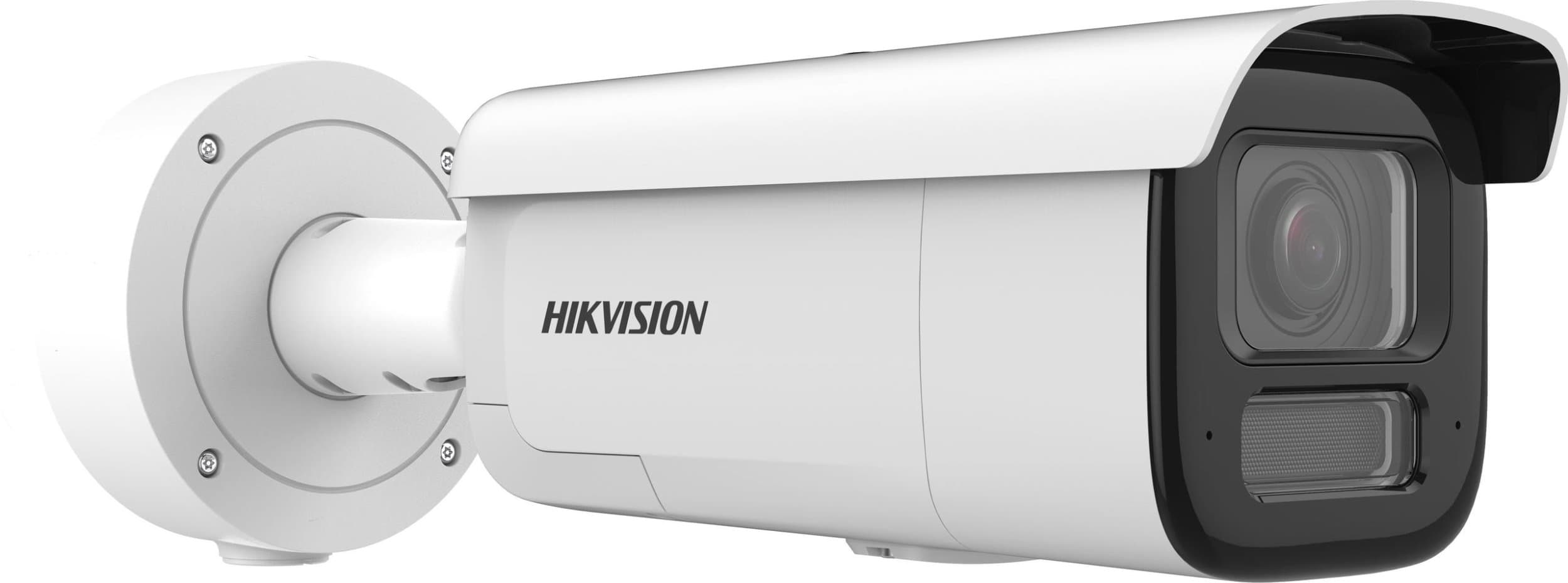 Kamerë sigurie Hikvision 4MP Darkfighter, IP, rezolucion i lartë, e bardhë