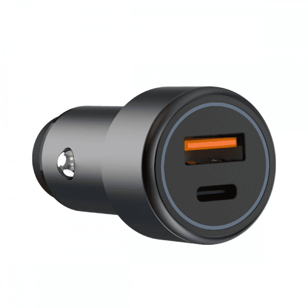 Karikues për veturë Lampa, USB + USB-C, 38W, Fast Charge, PD+QC 3.0