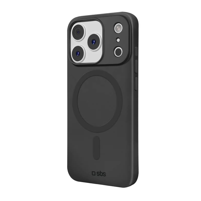 Mbrojtëse e pasme SBS Instinct për iPhone 17 Pro, MagSafe, e zezë