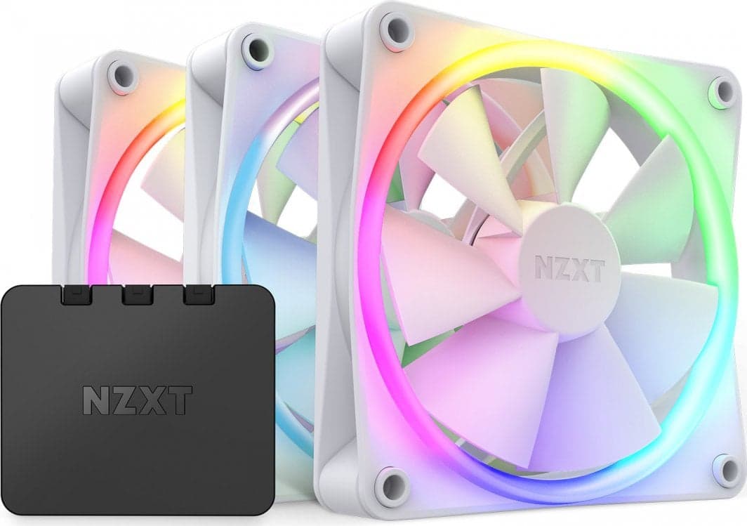 Ftohës Nzxt F120 RGB, 3 copë + Hub