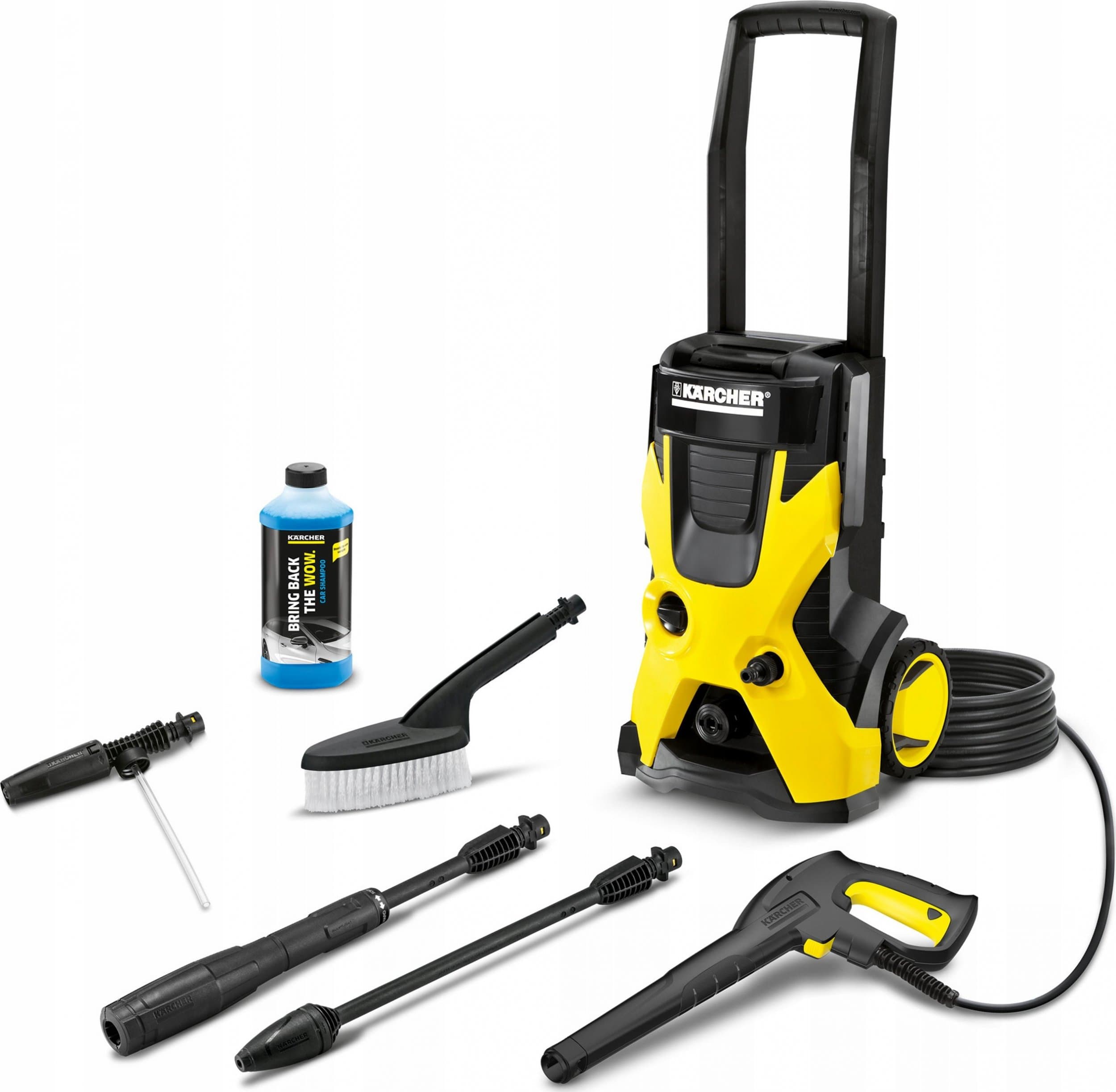 Lavapresion Karcher K5 Basic Car, për makina, elektrik, i verdhë