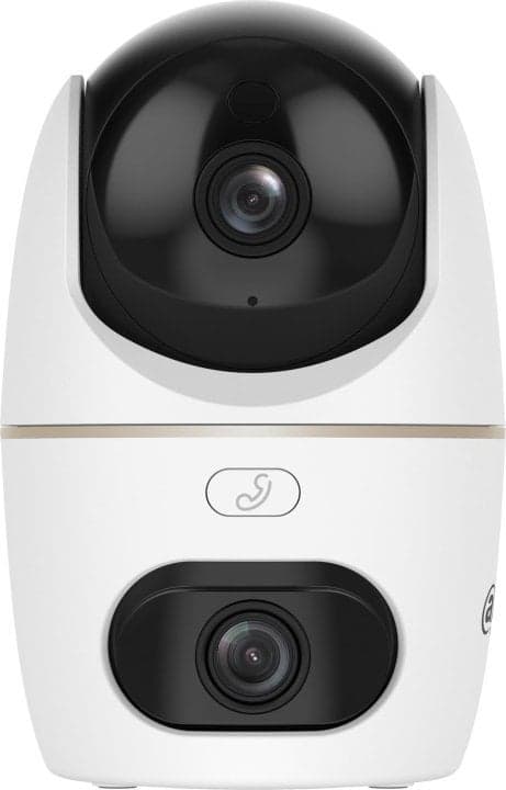Kamerë IP Dahua Vonkajia PT H5D-5F Hero Dual D1, 5Mpx, Wi-Fi 6, e bardhë