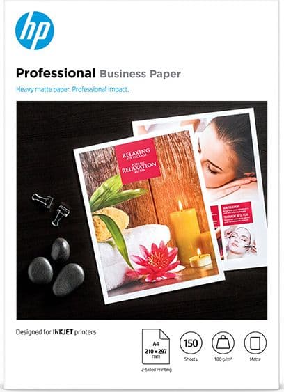 Letër për printer Laser Matte HP Professional A4, 150 copë