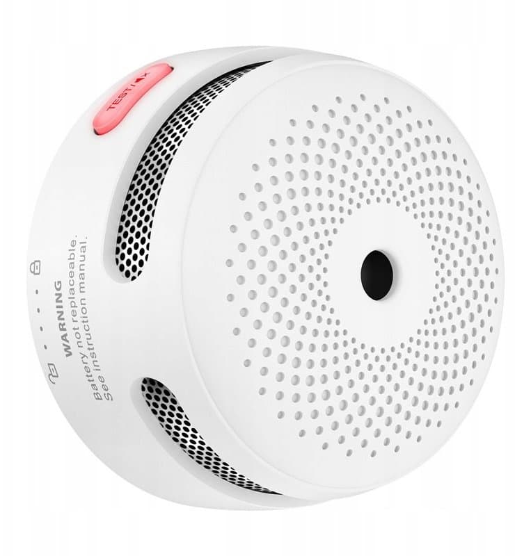 Alarm tymi X-Sense XS01, sensor fotoelektrik, bateri 10 vite, i bardhë