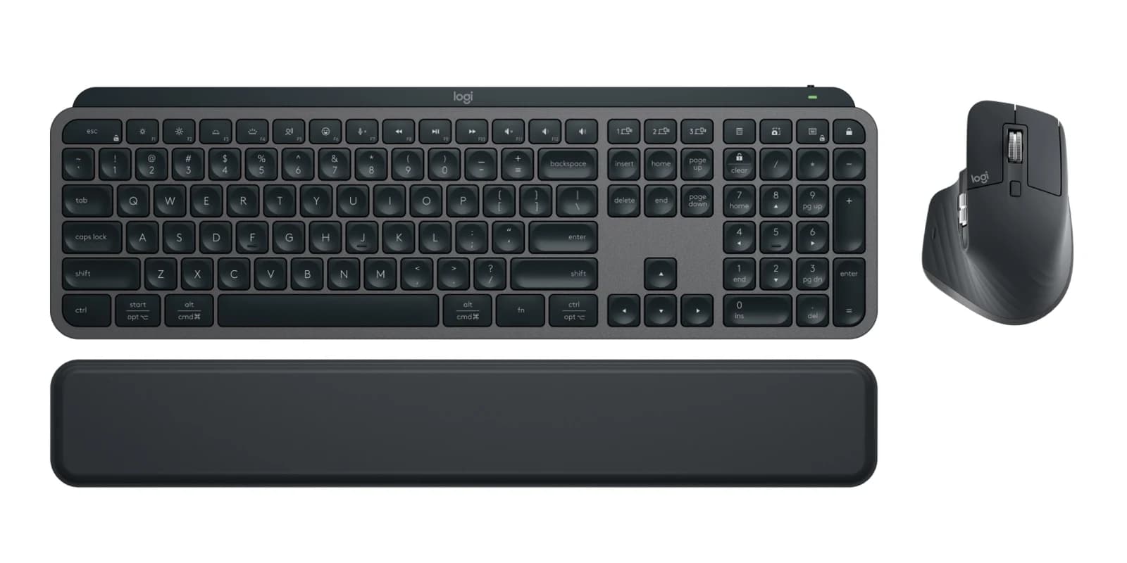 Set tastierë dhe maus Logitech MX Keys S Combo Graphite