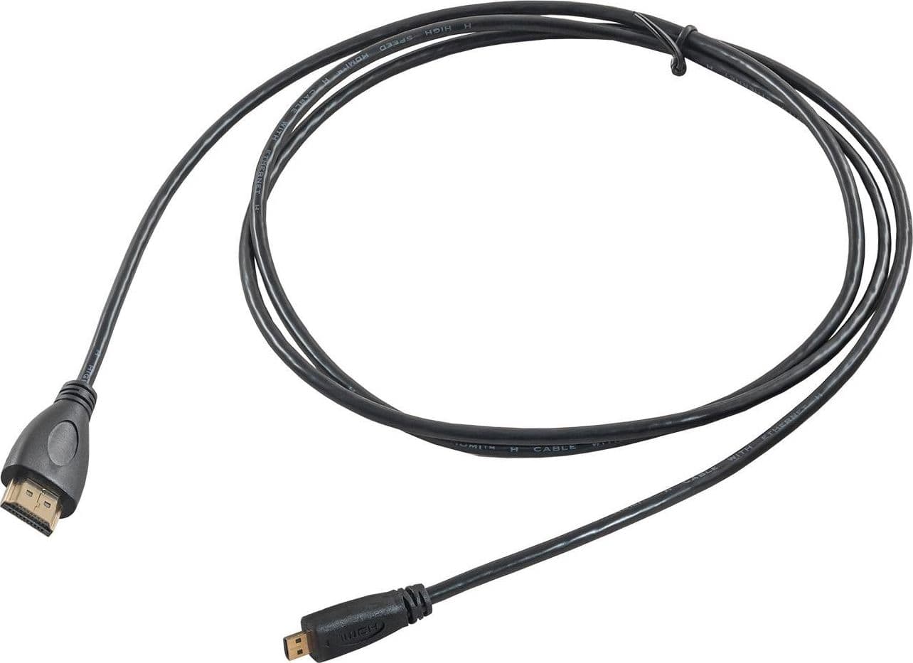Kabllo Akyga (AK-HD-15R), HDMI Micro - HDMI, 1.5 m, e zezë