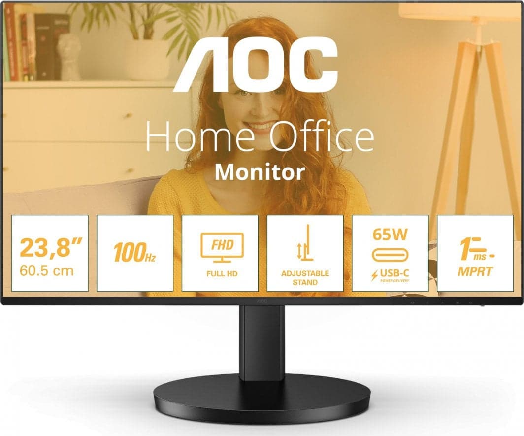 Monitor AOC 27B3CF2, 27", Full HD, 100Hz, i zi