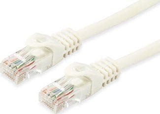 Kabllo rrjeti EQUIP Patchcord Cat6a, UTP, LSZH, 1 m (603002), e bardhë