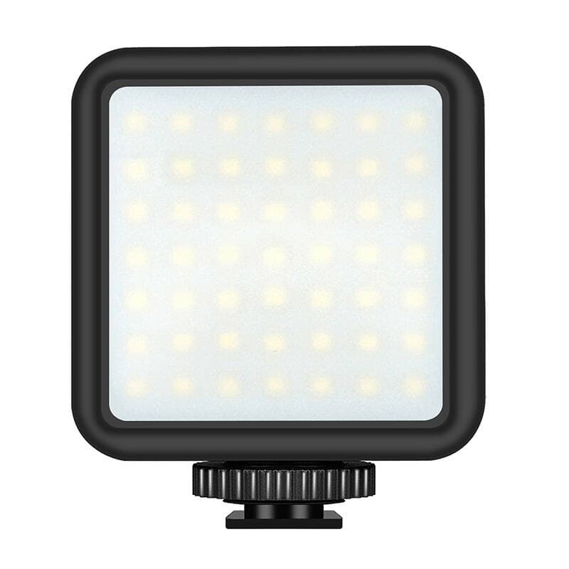 Dritë LED për kamera Puluz PU560B, RGB, bateri e integruar, e zezë
