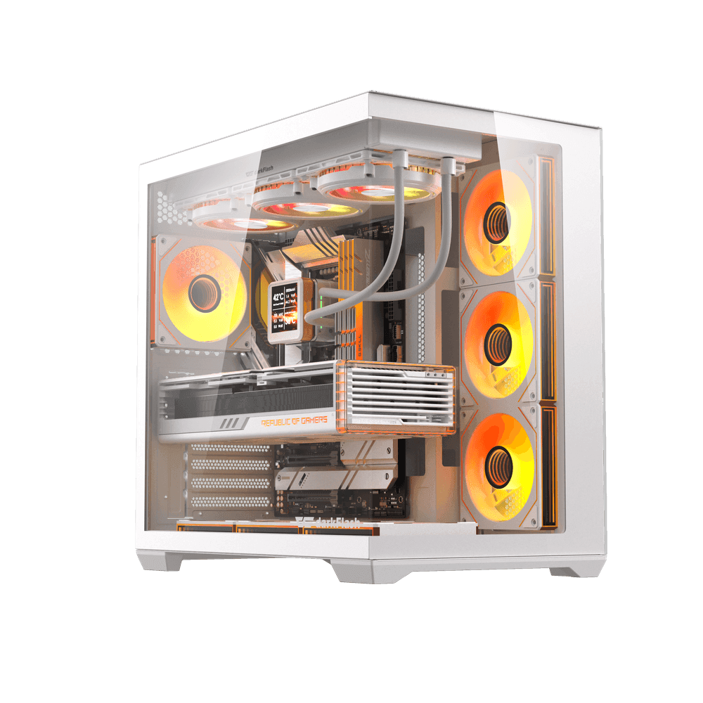 RTX 5070 Ti, AMD Ryzen 7 9850X3D, 32GB RAM, 1TB SSD, Gaming PC Gjirafa50 Phantom Series 1