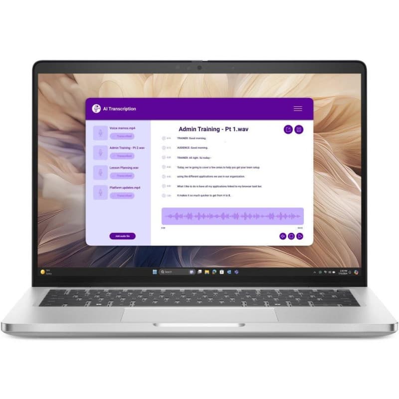 Laptop Dell Pro 14 Plus PB14250, 14", Intel Core Ultra 7-255U, 16GB RAM, 512GB SSD, Intel Graphics, i argjendtë