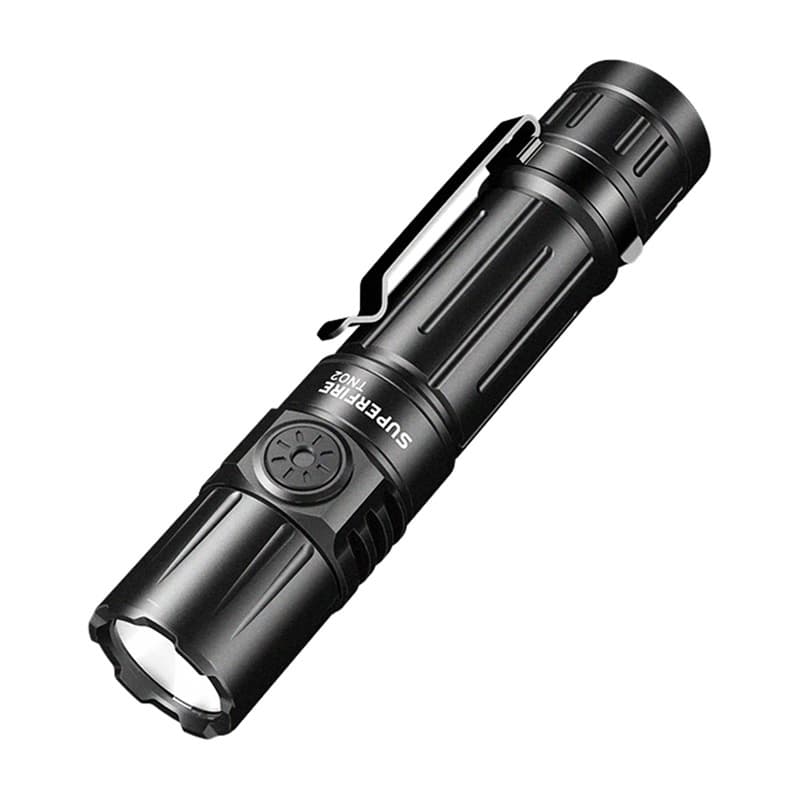 Elektrik dore Superfire TN02, 1800lm, USB C, i zi