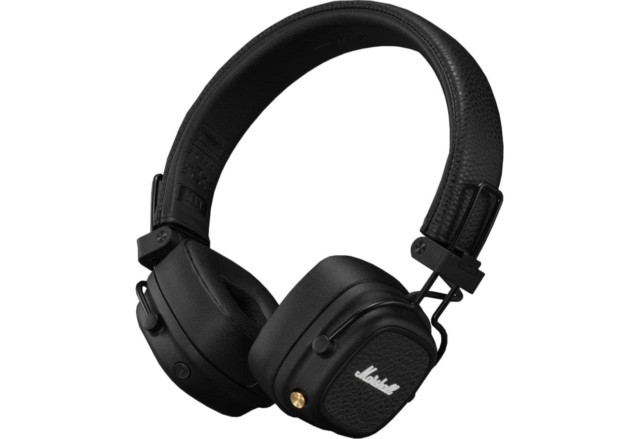 Kufje Marshall Major V Wireless On Ear, Bluetooth, e zezë