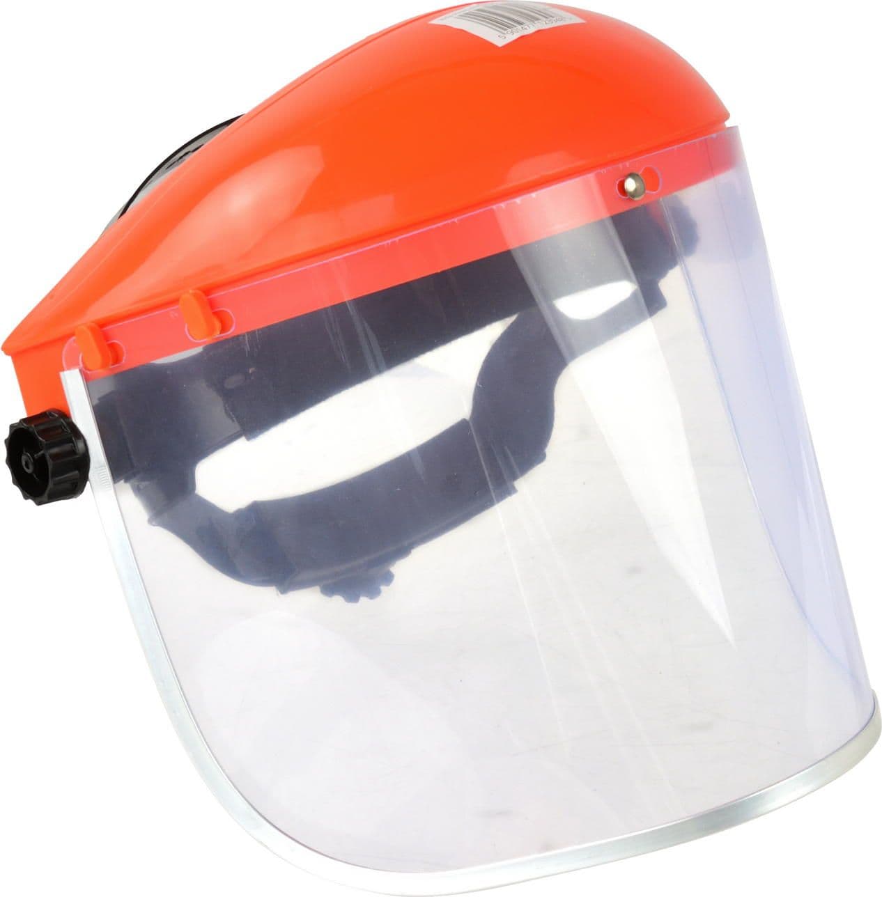 Maskë mbrojtëse Geko G81065Z, mbulesë PVC transparente, e zezë