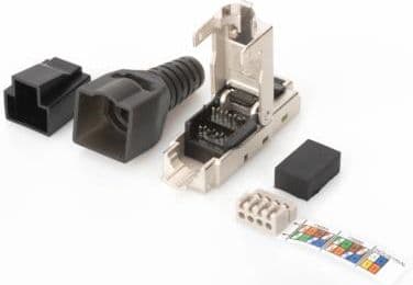 Prizë Digitus RJ45, cat 6A, T568 A / B, 10 GbE