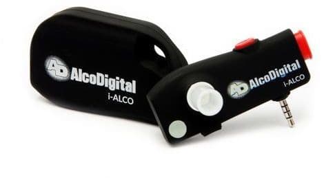 Alkooltest AlcoDigital i-Alco, sensor elektrokimik, memorie smartphone, i zi