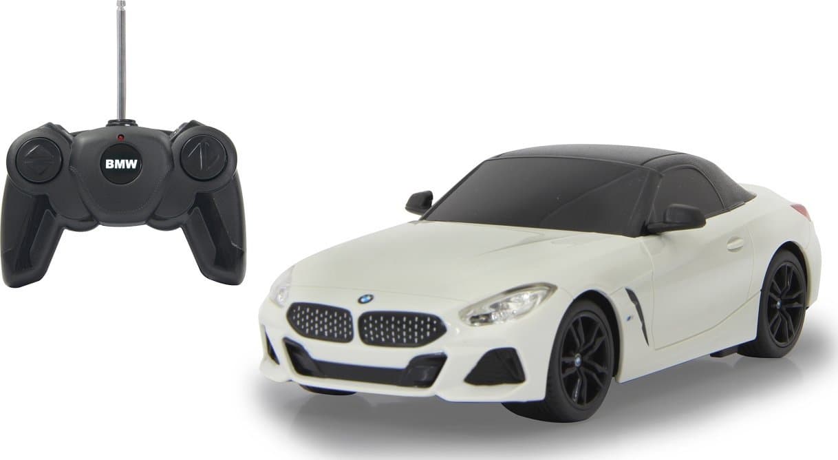 Veture me telekomandë Jamara BMW Z4 Roadster, shkalla 1:24, 27MHz, e bardhë