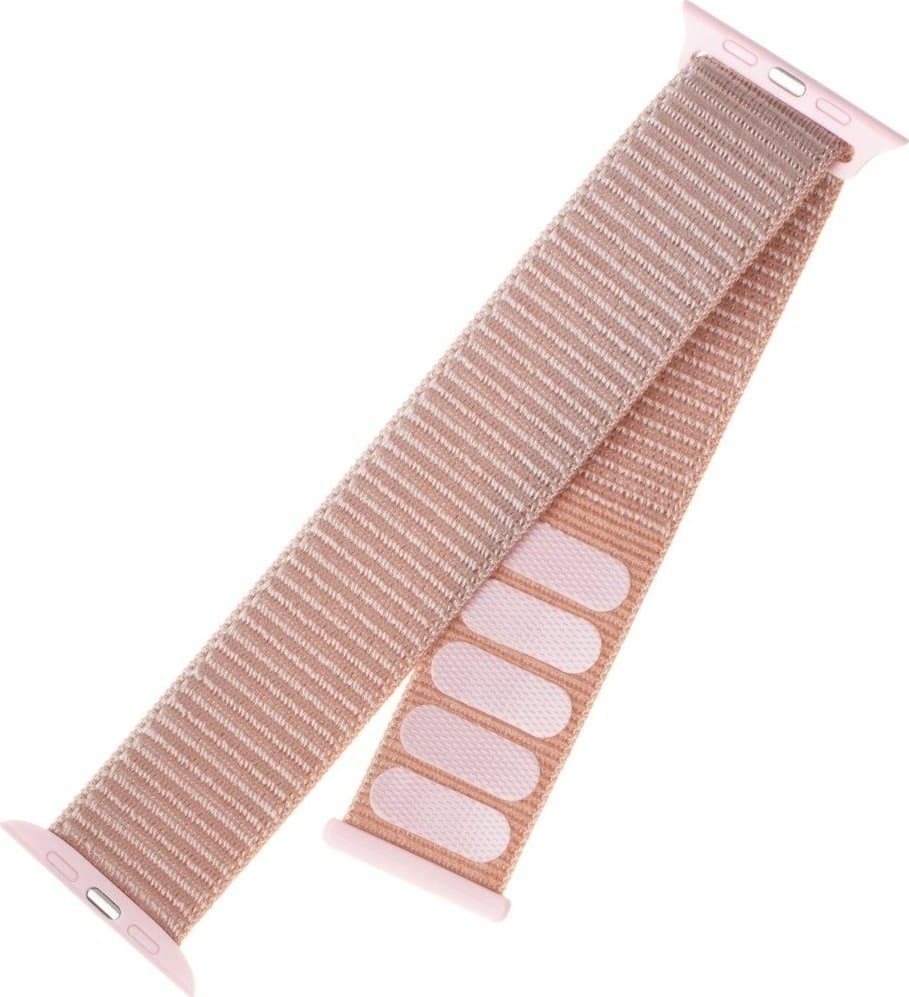 Rrip ore FIXED Nylon Strap Pro, për Apple Watch 38mm 40mm, najlon, rose gold