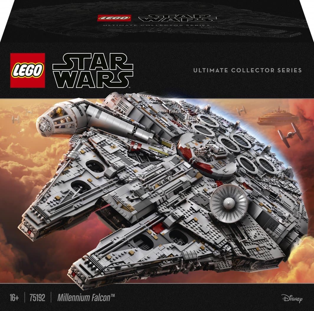 Blloqe ndërtimi Lego Star Wars: Millennium Falcon, 7541 elemente
