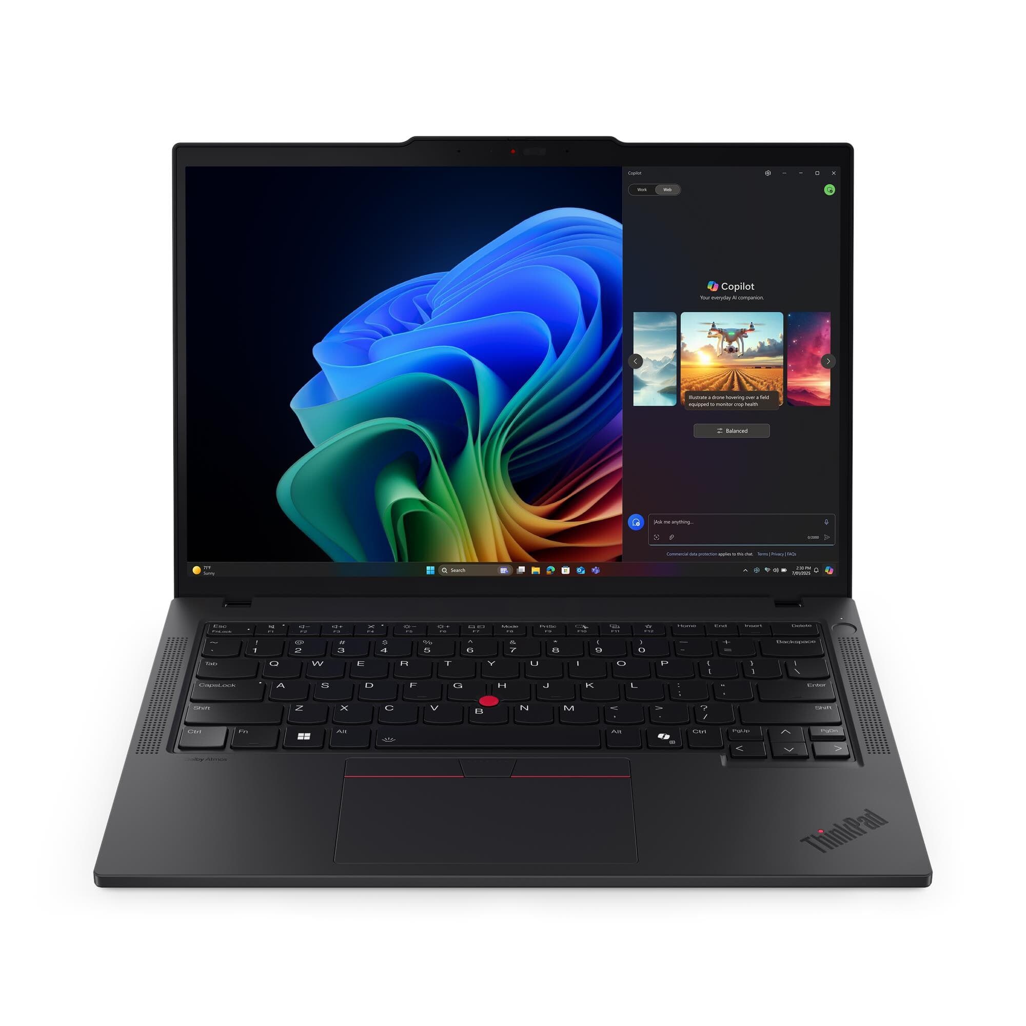 Laptop Lenovo ThinkPad T14 Gen 6, 14", Intel Core Ultra 7, 32GB RAM, 1TB SSD, i zi