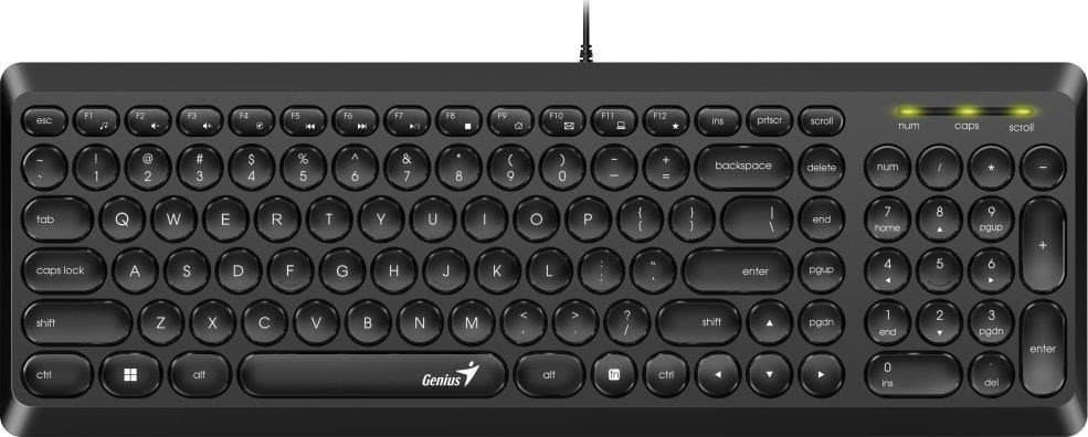 Tastierë Genius Slimstar Q200 (31310020403), e zezë
