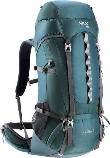 Çantë shpine hiking NILS Camp NC1949 Bergen, 65L, e gjelbër
