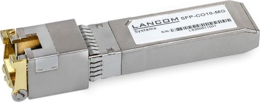 Modul SFP LANCOM SFP-CO10-MG, 10Gbps, bakër, i bardhë