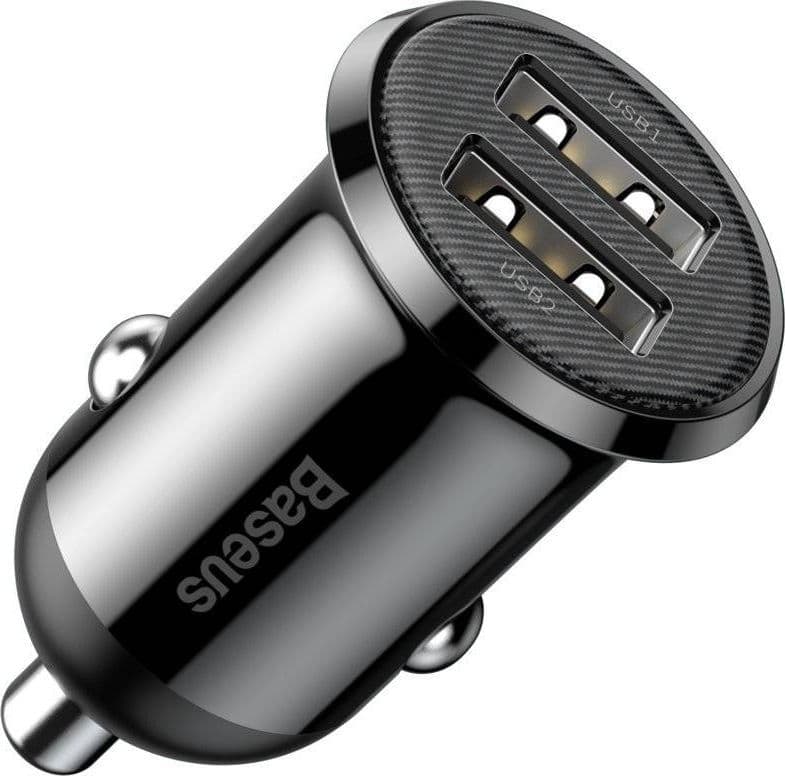 Karikues makine Baseus Grain Pro 2xUSB 4.8A CCALLP-01, i zi
