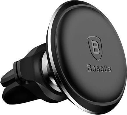 Mbajtëse magnetike për veturë Baseus Magnetic Car Mount, për grilë ajri, universale, e zezë
