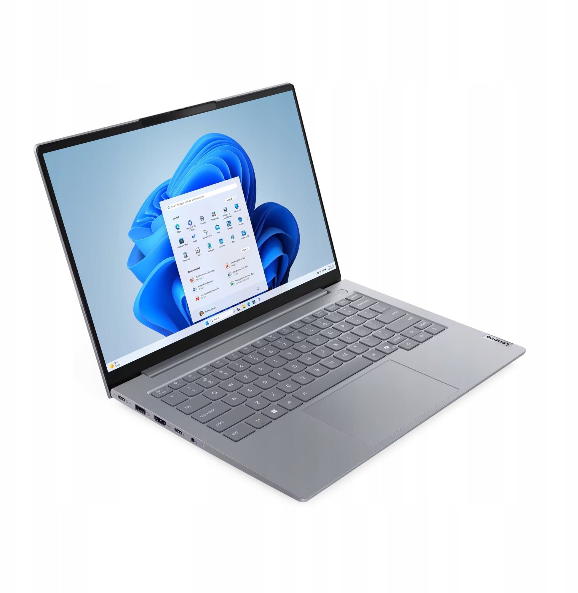 Laptop Lenovo ThinkBook 14 G8, 14", Core 3, 16GB 256GB SSD, argjendtë