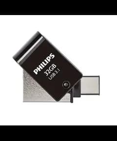 USB Philips 32GB 2ne 1 Flash Drive 3.1