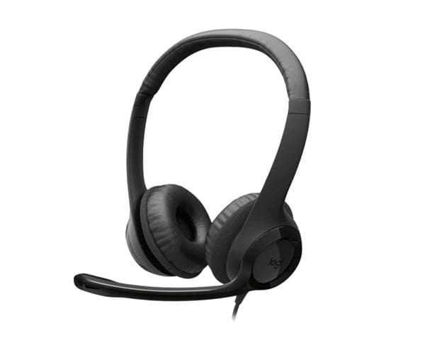 KUFJE LOGITECH H390 USB-C MIDNIGHT BLACK